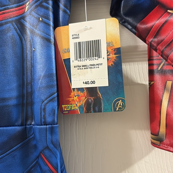 Marvel Superhero Costume Red and Blue NWT! - Picture 4 of 8